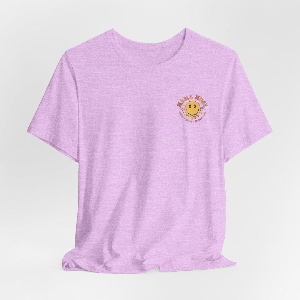Mom Names Graphic Tee — 'ma mama mom mommy bruh' Minimalist Mother's Day T‑Shirt