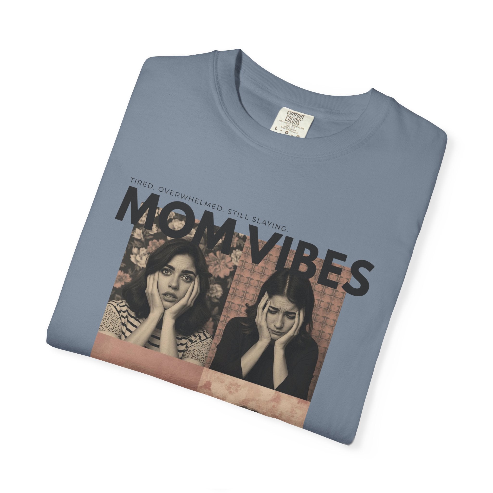 Mom Vibes Vintage Photo Tee