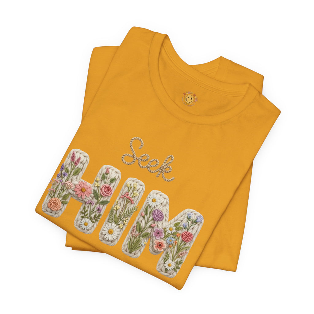 Seek Him Floral Tee