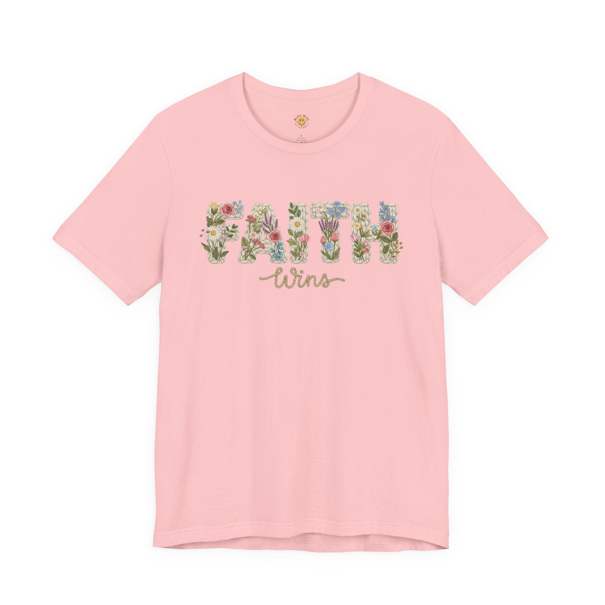 Faith Wins Floral Tee