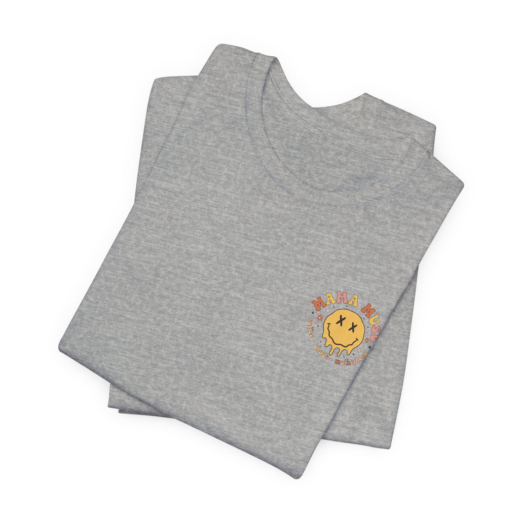 Mom Names Graphic Tee — 'ma mama mom mommy bruh' Minimalist Mother's Day T‑Shirt