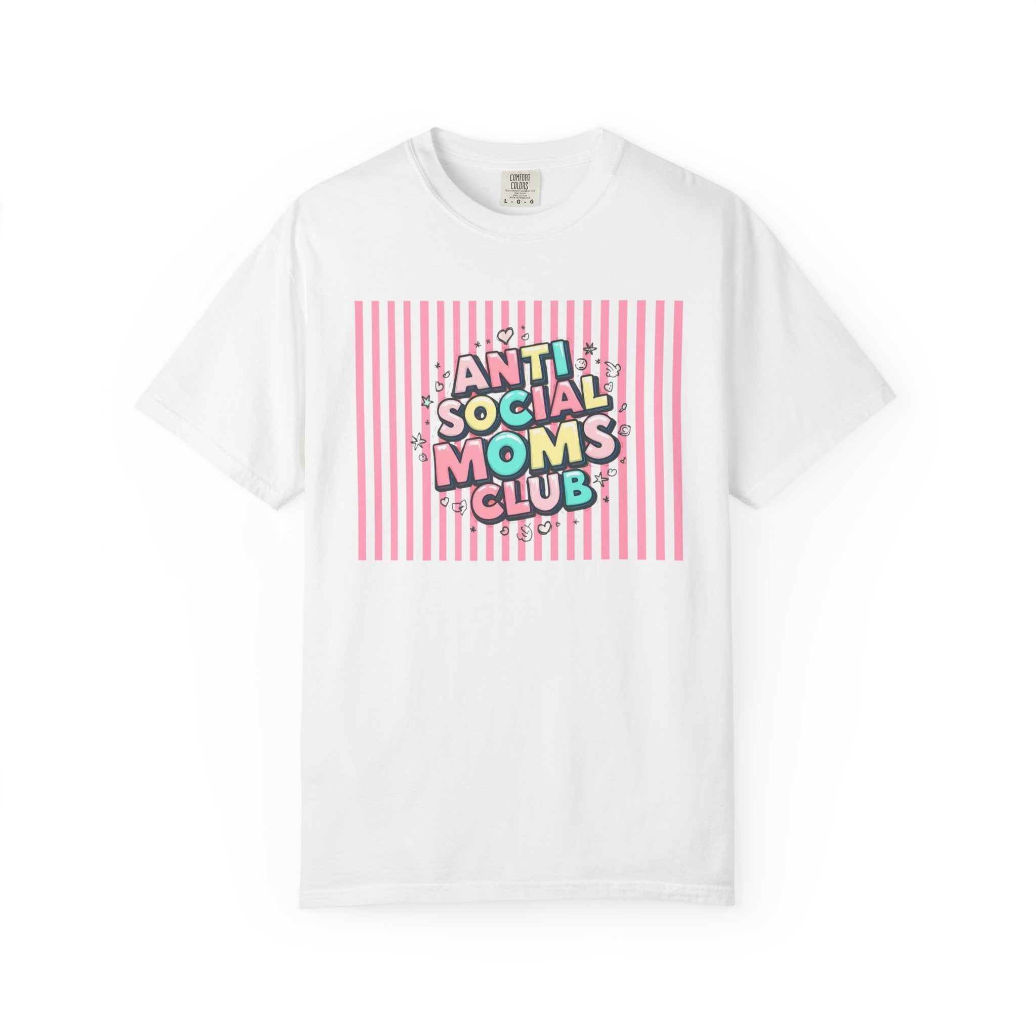 Anti Social Moms Club T-Shirt — Funny Mom Graphic Tee