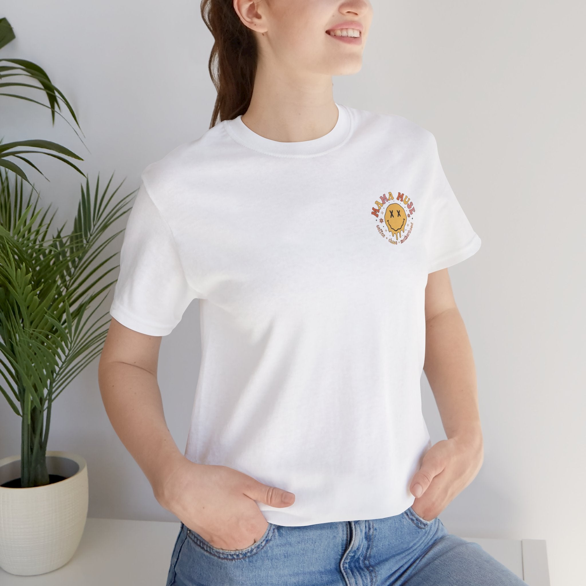 Mom Names Graphic Tee — 'ma mama mom mommy bruh' Minimalist Mother's Day T‑Shirt