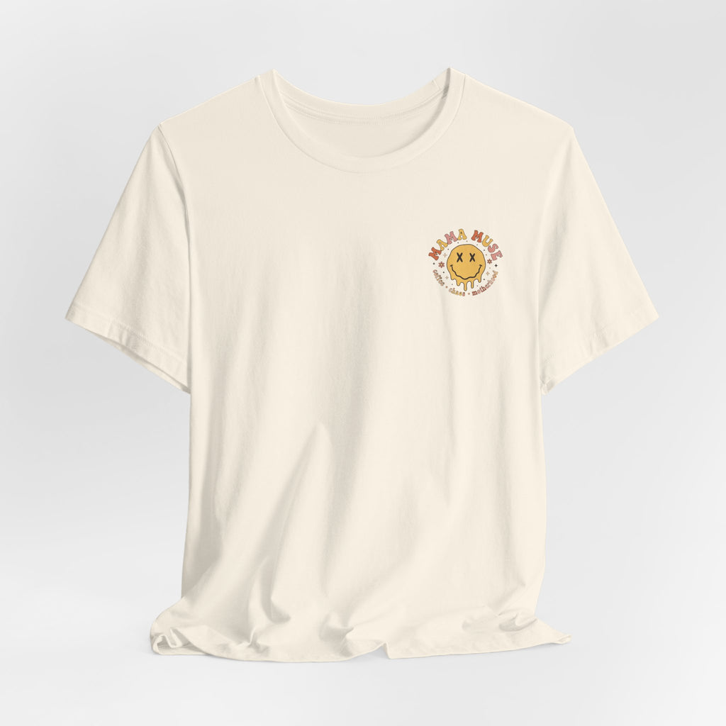 Mom Names Graphic Tee — 'ma mama mom mommy bruh' Minimalist Mother's Day T‑Shirt
