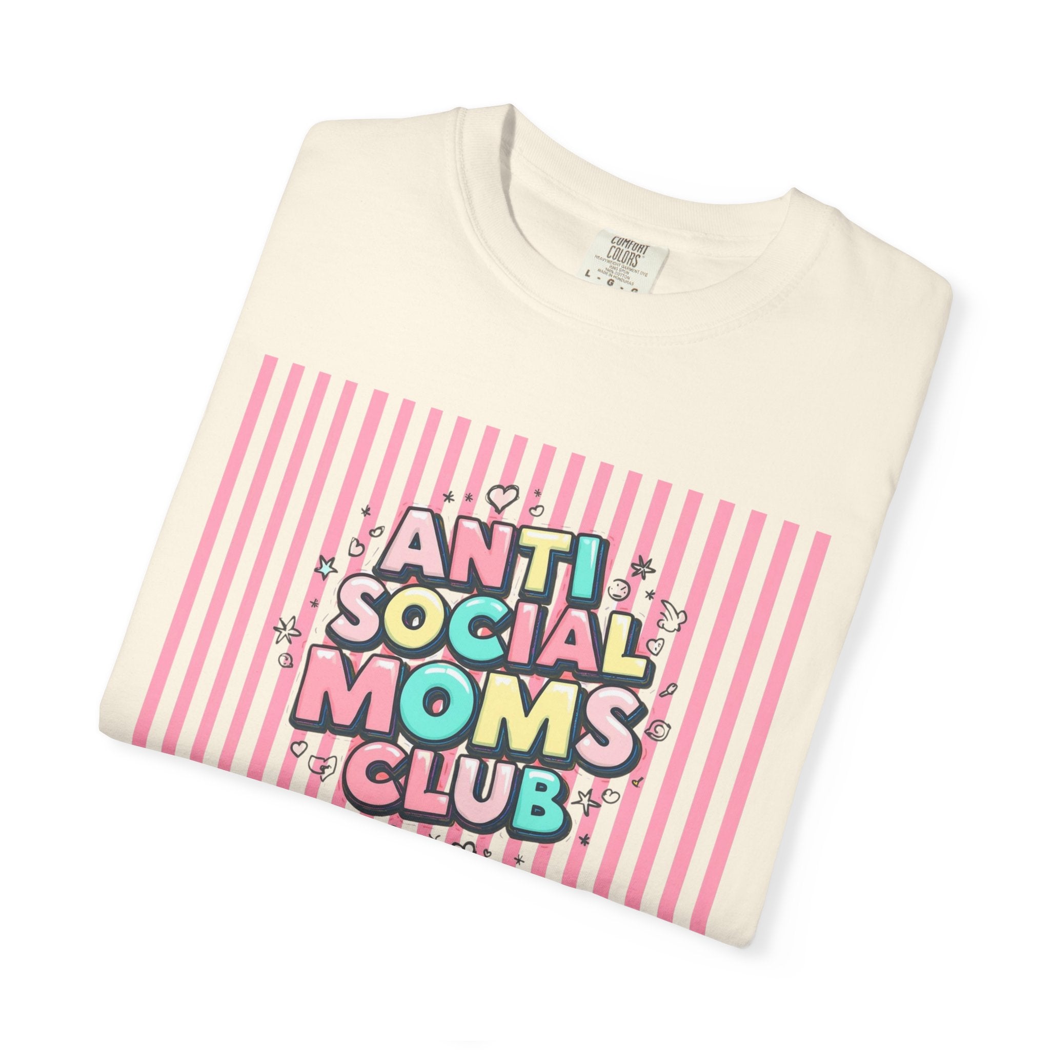 Anti Social Moms Club T-Shirt — Funny Mom Graphic Tee