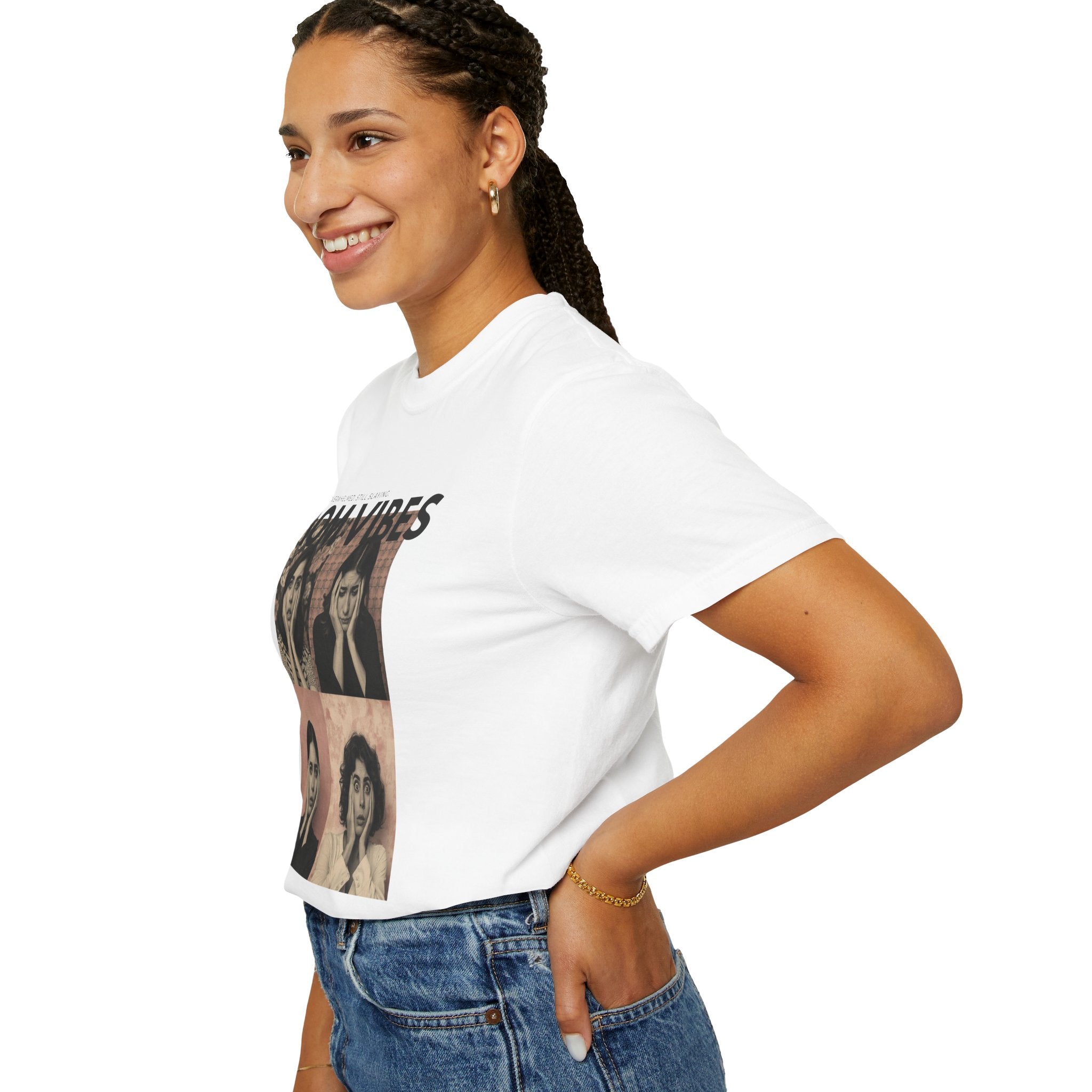 Mom Vibes Vintage Photo Tee