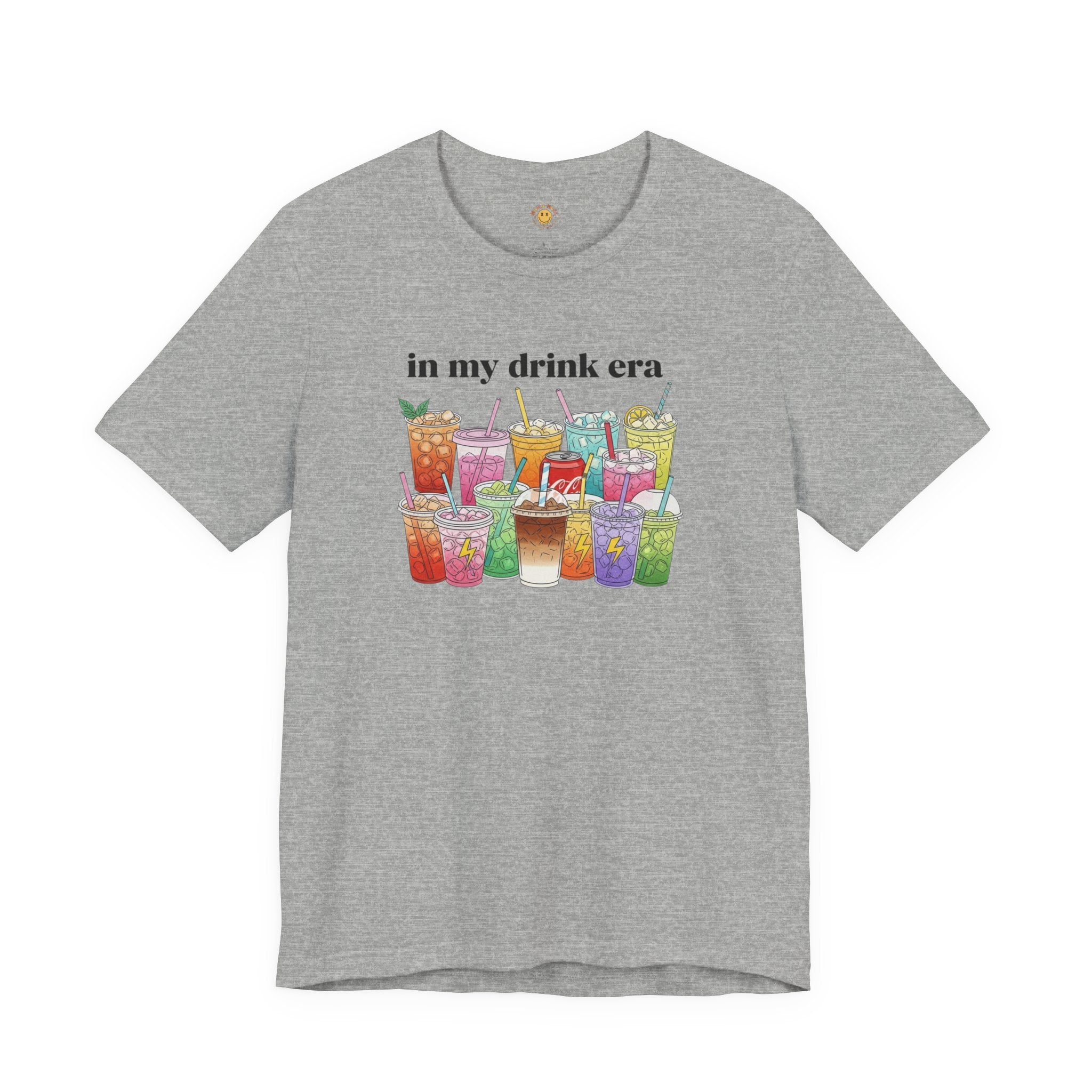 Drink Era T-Shirt — "in my drink era" Colorful Beverage Graphic Tee