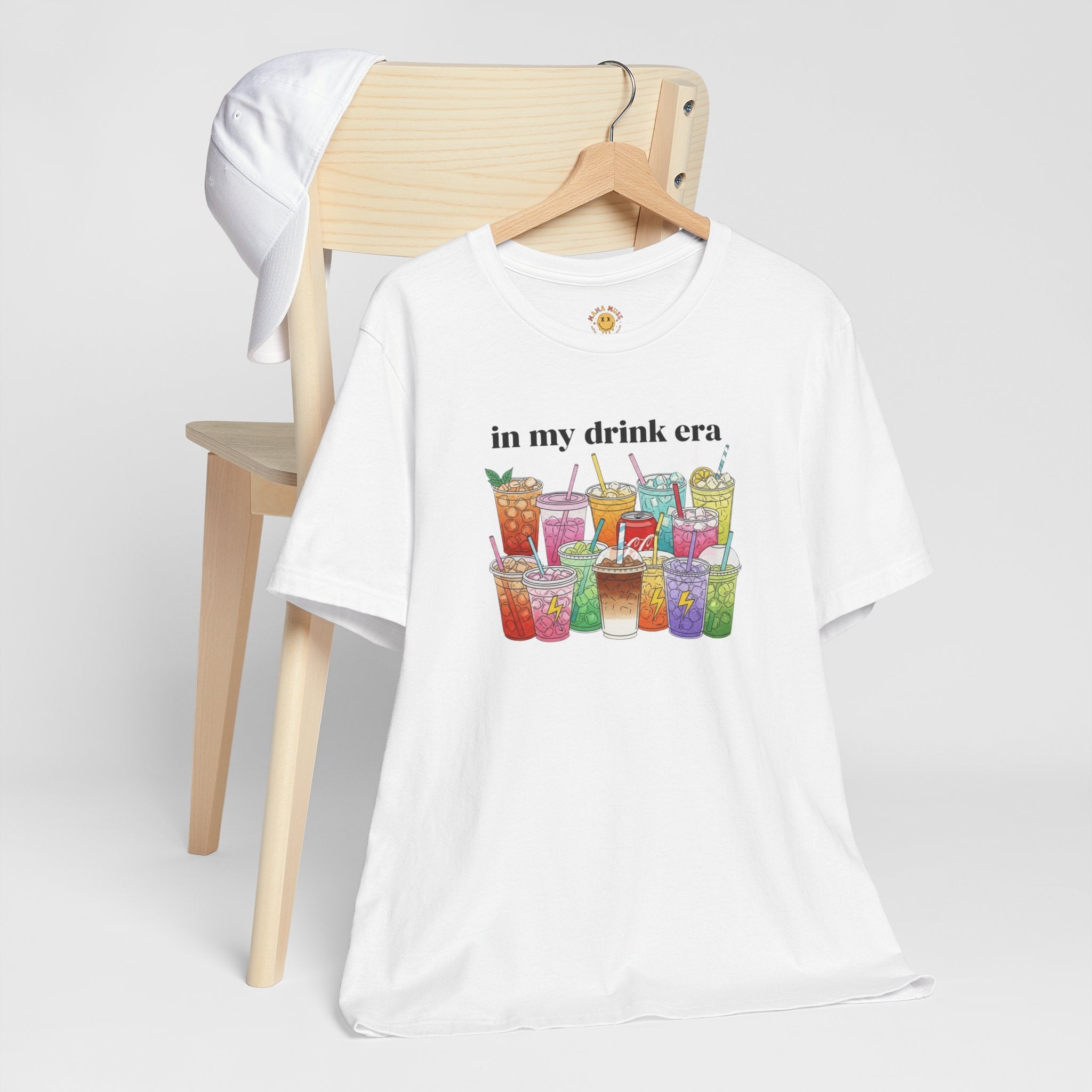 Drink Era T-Shirt — "in my drink era" Colorful Beverage Graphic Tee
