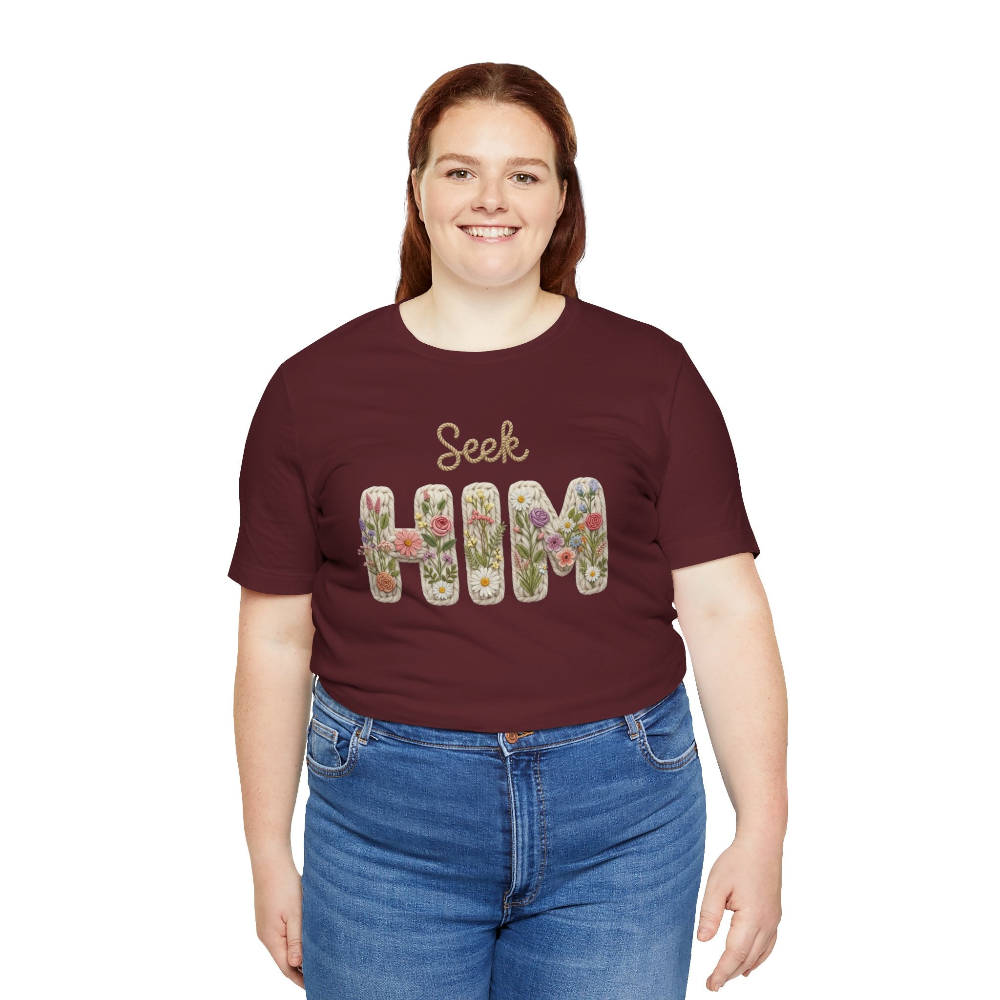 Seek Him Floral Tee