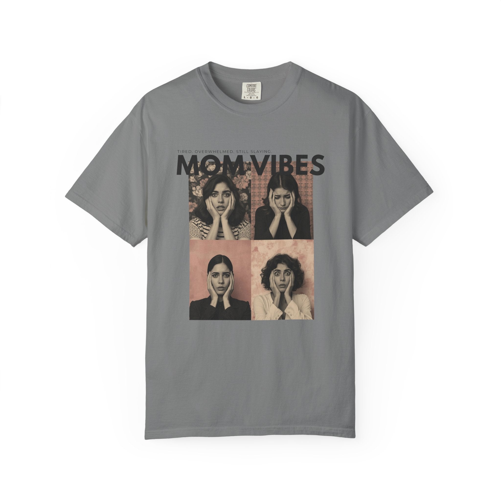Mom Vibes Vintage Photo Tee