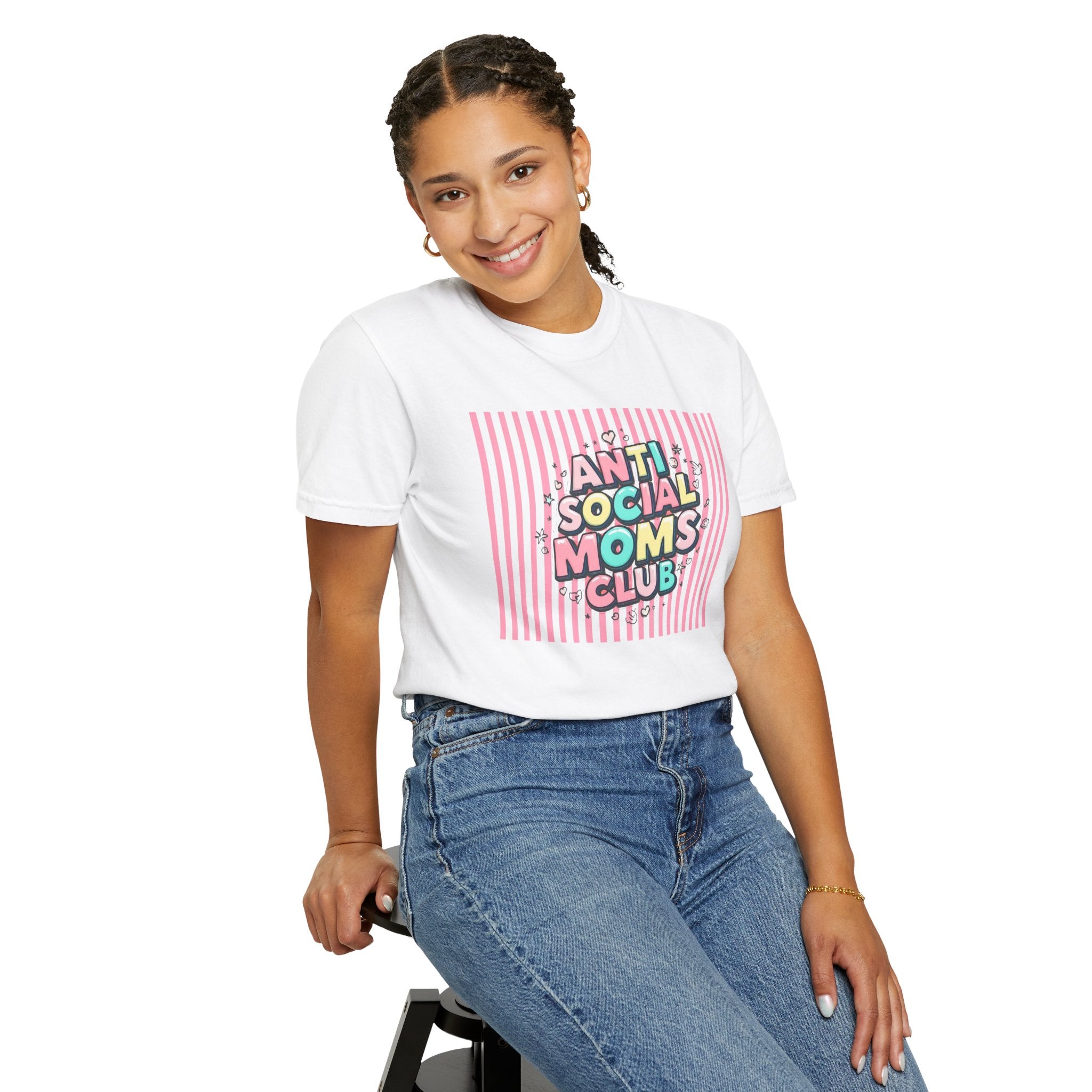 Anti Social Moms Club T-Shirt — Funny Mom Graphic Tee