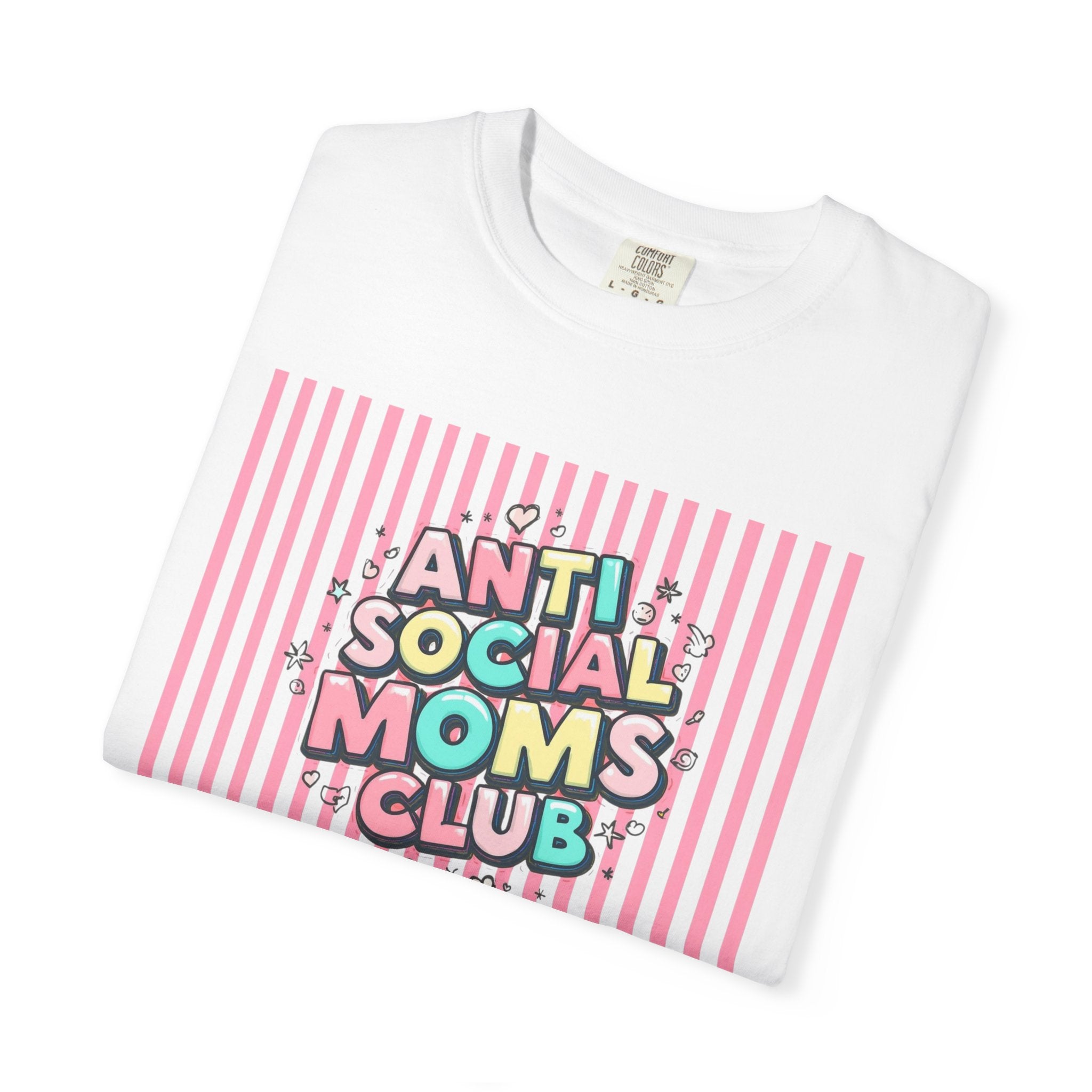 Anti Social Moms Club T-Shirt — Funny Mom Graphic Tee