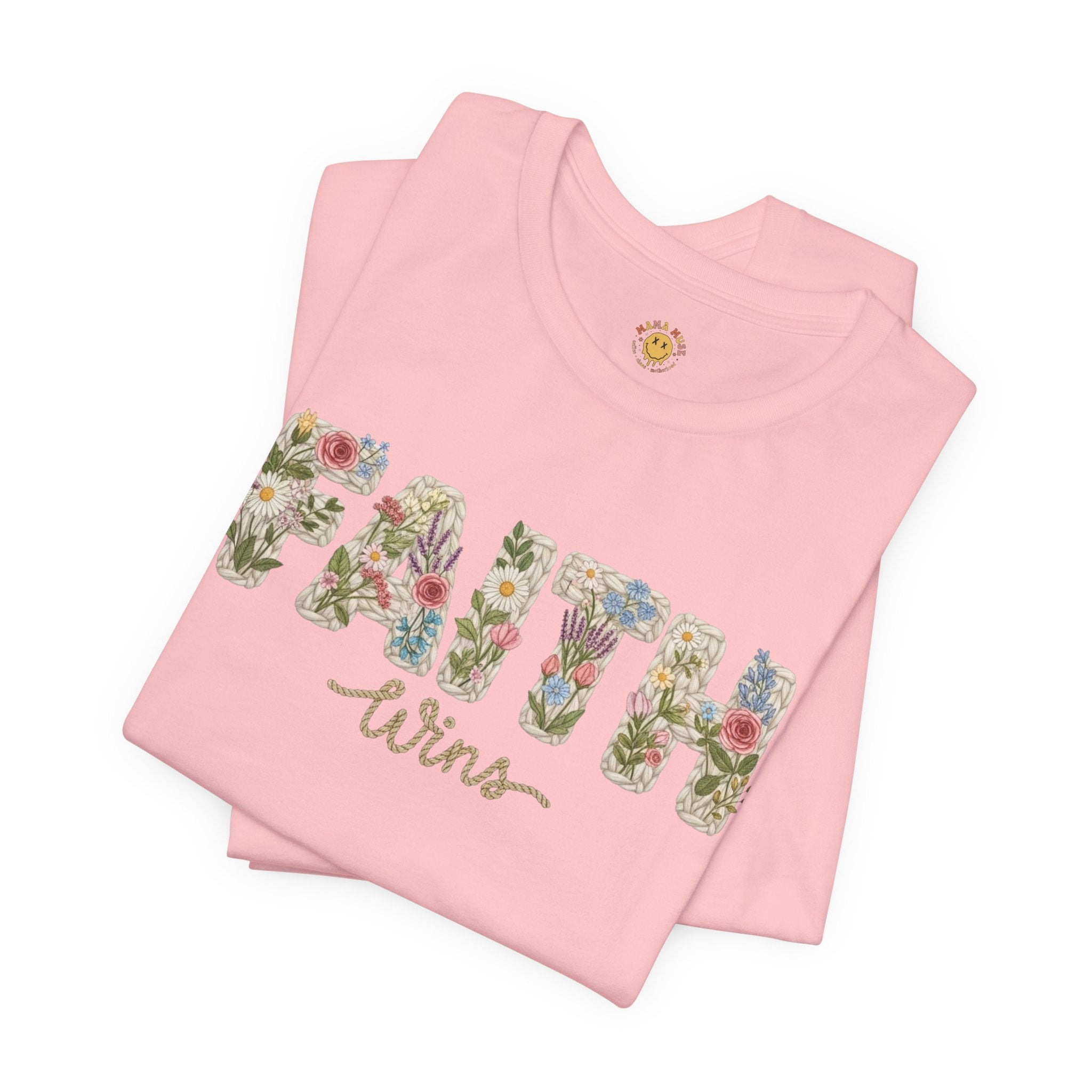 Faith Wins Floral Tee