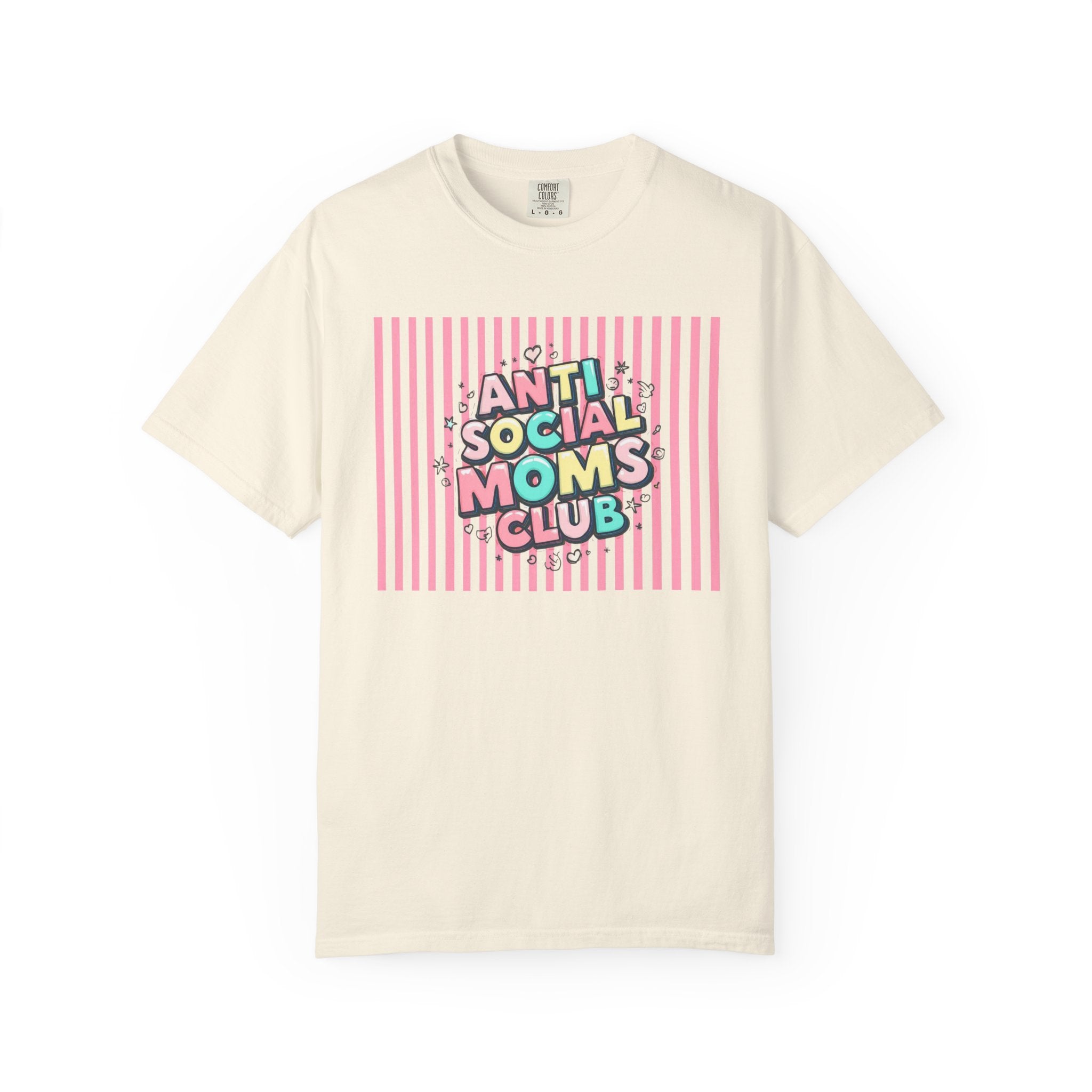 Anti Social Moms Club T-Shirt — Funny Mom Graphic Tee