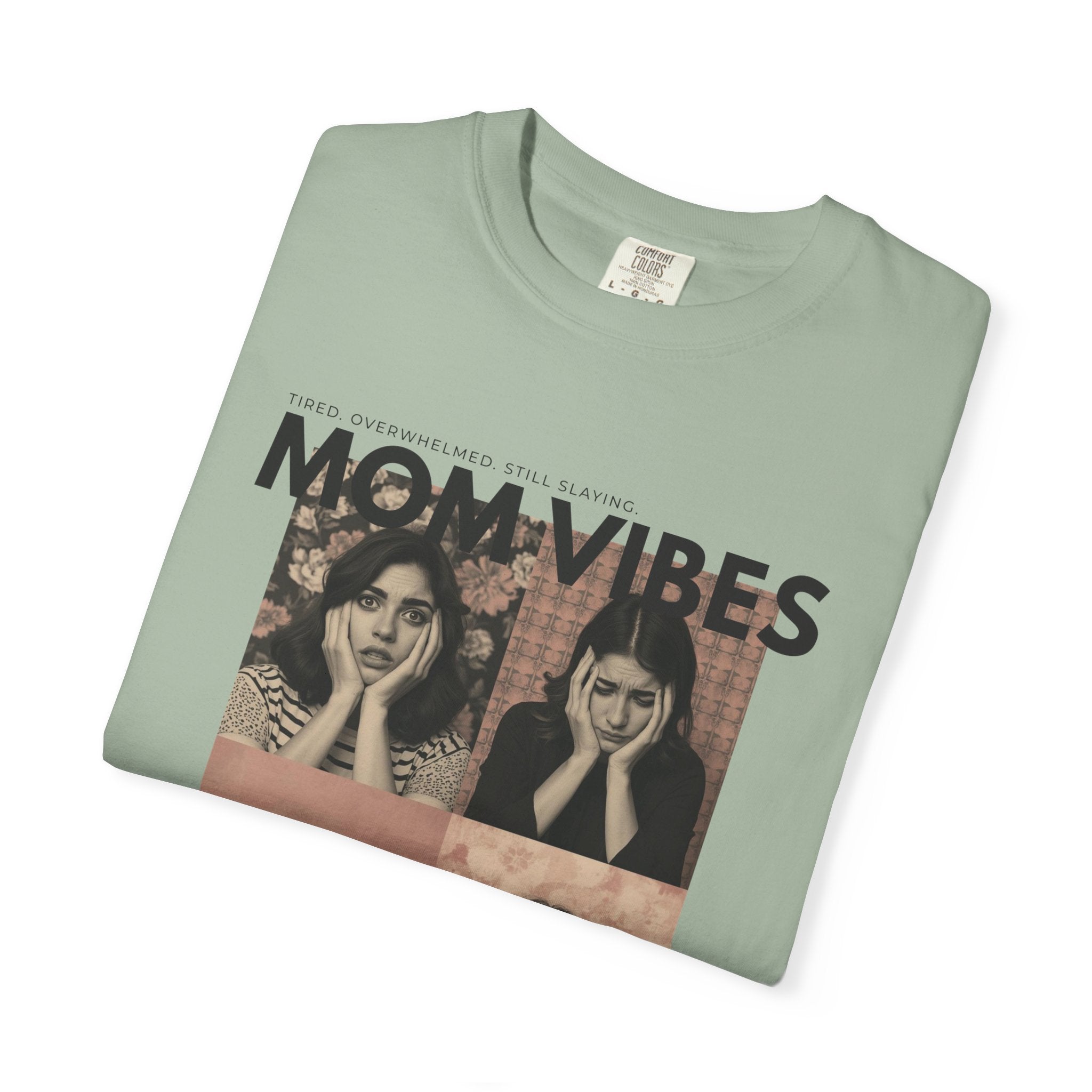 Mom Vibes Vintage Photo Tee