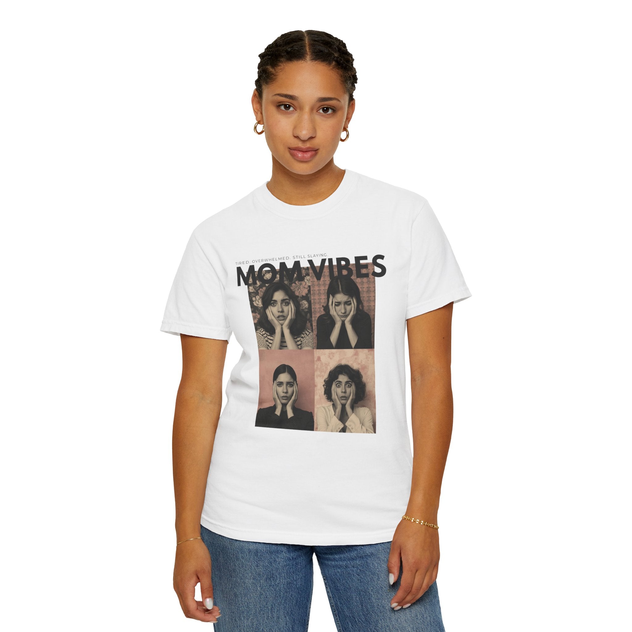 Mom Vibes Vintage Photo Tee