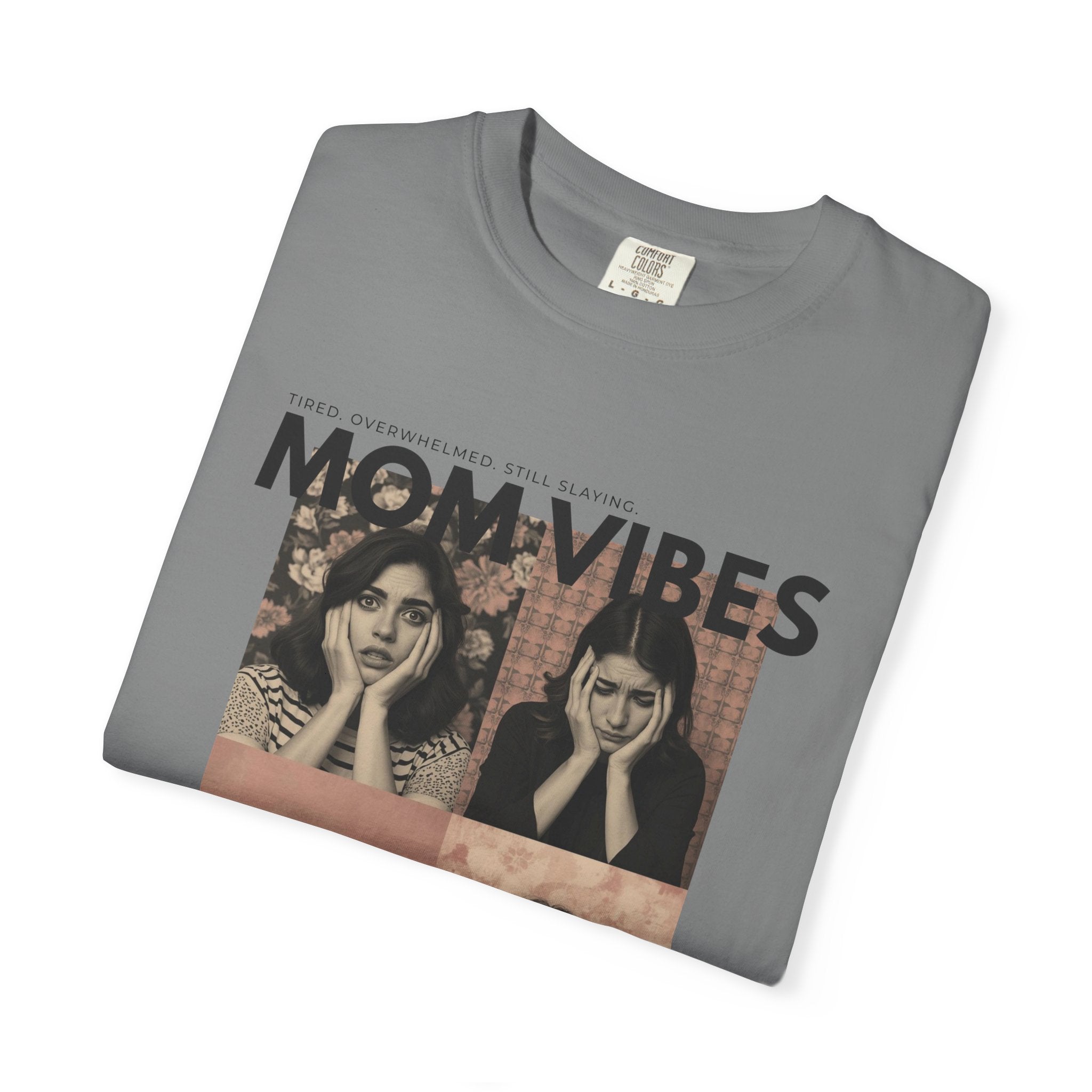Mom Vibes Vintage Photo Tee