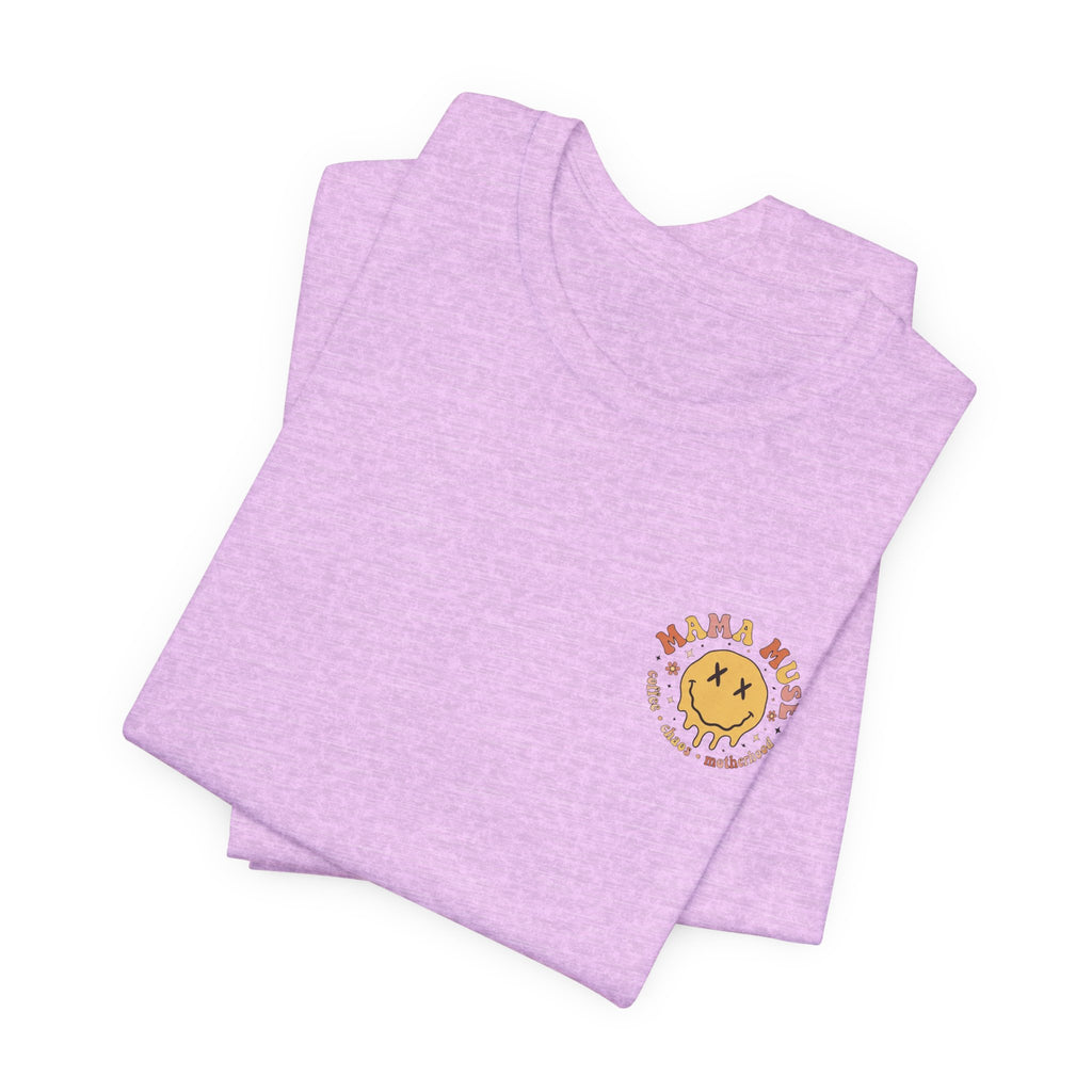 Mom Names Graphic Tee — 'ma mama mom mommy bruh' Minimalist Mother's Day T‑Shirt
