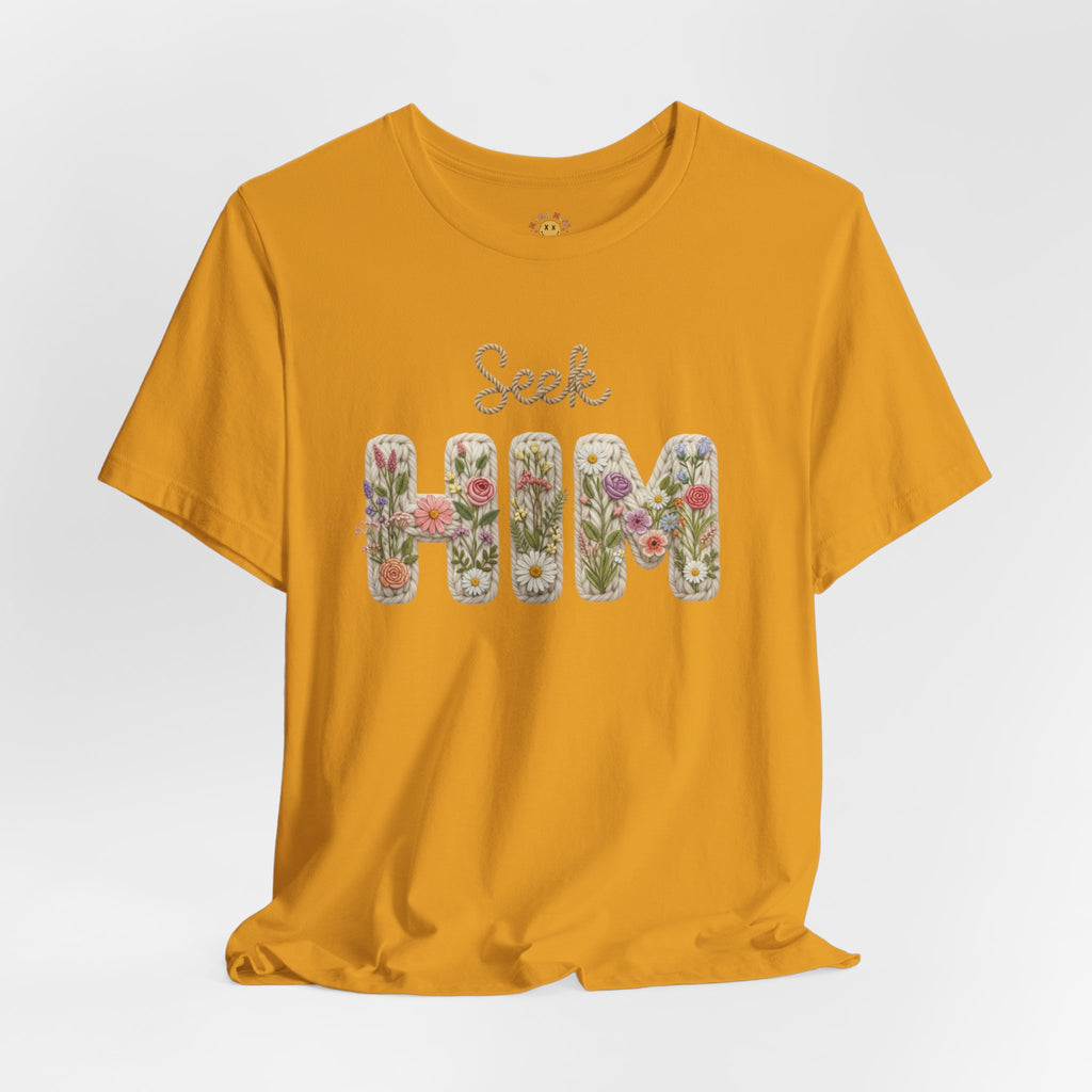Seek Him Floral Tee