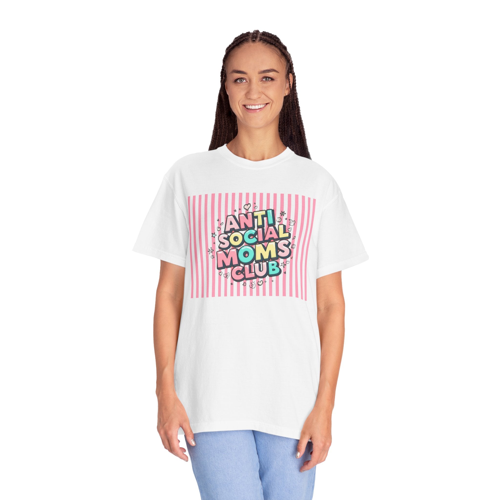 Anti Social Moms Club T-Shirt — Funny Mom Graphic Tee